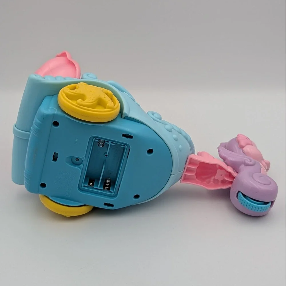 Fisher Price Little People Disney Princess Ariel Seahorse Carriage Musical Toy